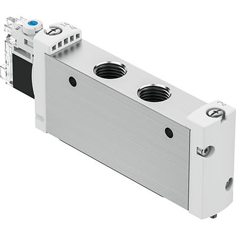 Festo Pneumatic Solenoid Valve - Monostable, 5/2 Electric G VUVG Series 24V dc
