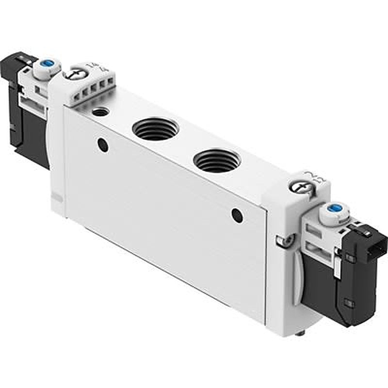 Festo Pneumatic Solenoid Valve - 5/3 Closed Electric G VUVG Series 24V dc