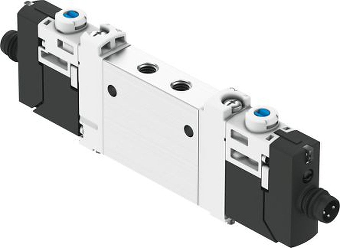 Festo Solenoid Valve - 3/2 Solenoid/Spring Metric VUVG Series 24V dc