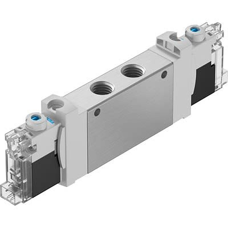 Festo Pneumatic Solenoid Valve - 5/2 Bistable Electric G VUVG Series 24V dc