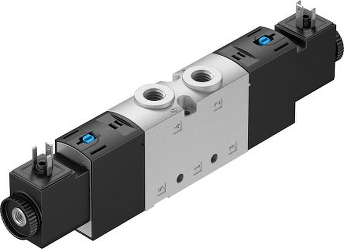Festo Solenoid Valve - 5/2 Bistable Electric G VUVS Series 24V dc