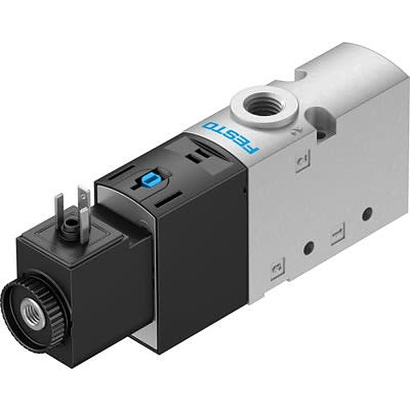 Festo Pneumatic Solenoid Valve - 3/2, Closed, Monostable Electric G VUVS Series 24V dc