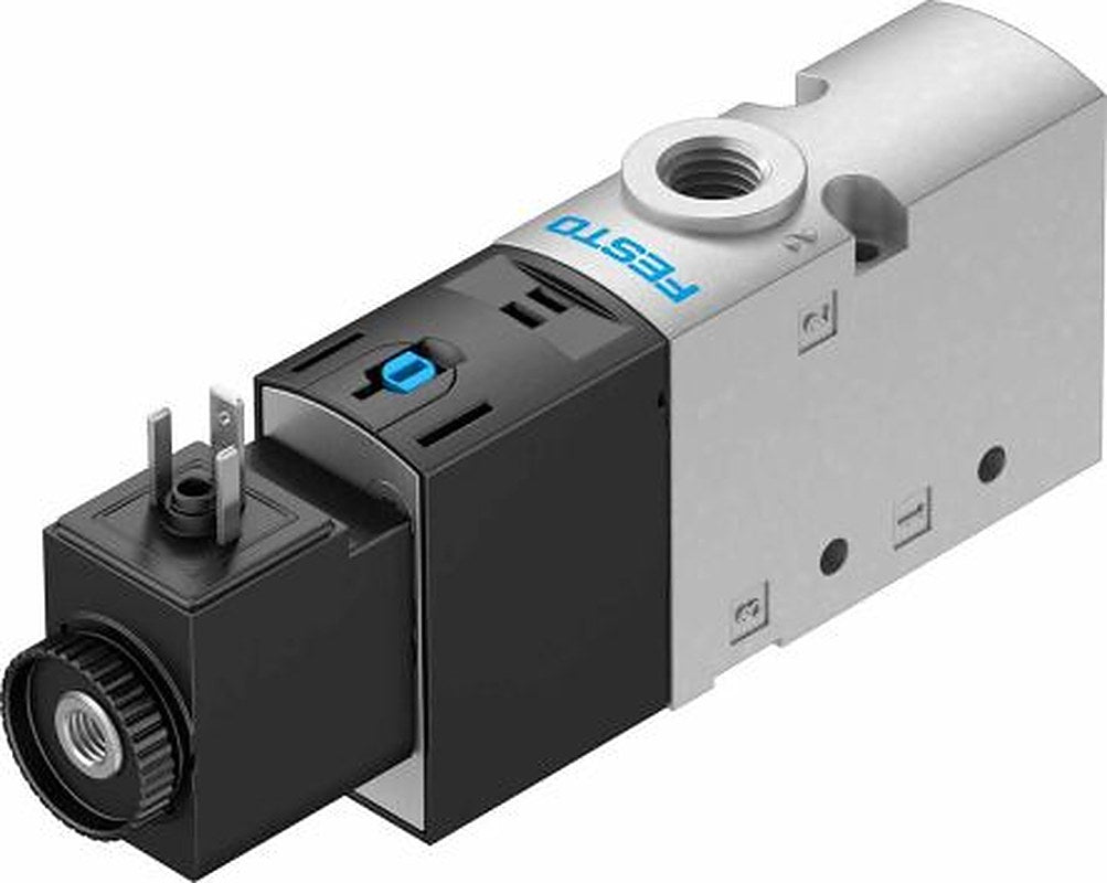 Festo Solenoid Valve - 3/2 Closed Monostable Electric G VUVS-L20-M32C-MD-G18-F7-1C1 Series 24V