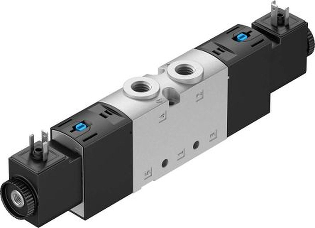 Festo Solenoid Valve - 5/3 Closed Electric G VUVS-L20-P53E-MD-G18-F7-1C1 Series 24V