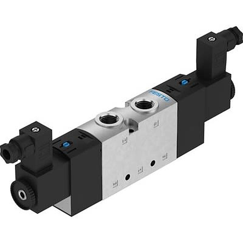 Festo Pneumatic Solenoid Valve - 5/2 Bistable Electric G VUVS Series 24V dc