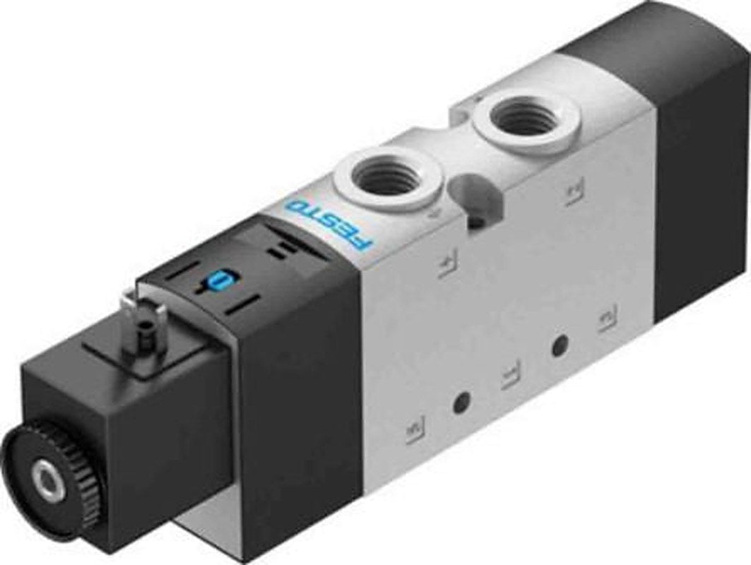 Festo Solenoid Valve - 5/2 Monostable Electric G VUVS-L25-M52-MD-G14-F8-1C1 Series 24V