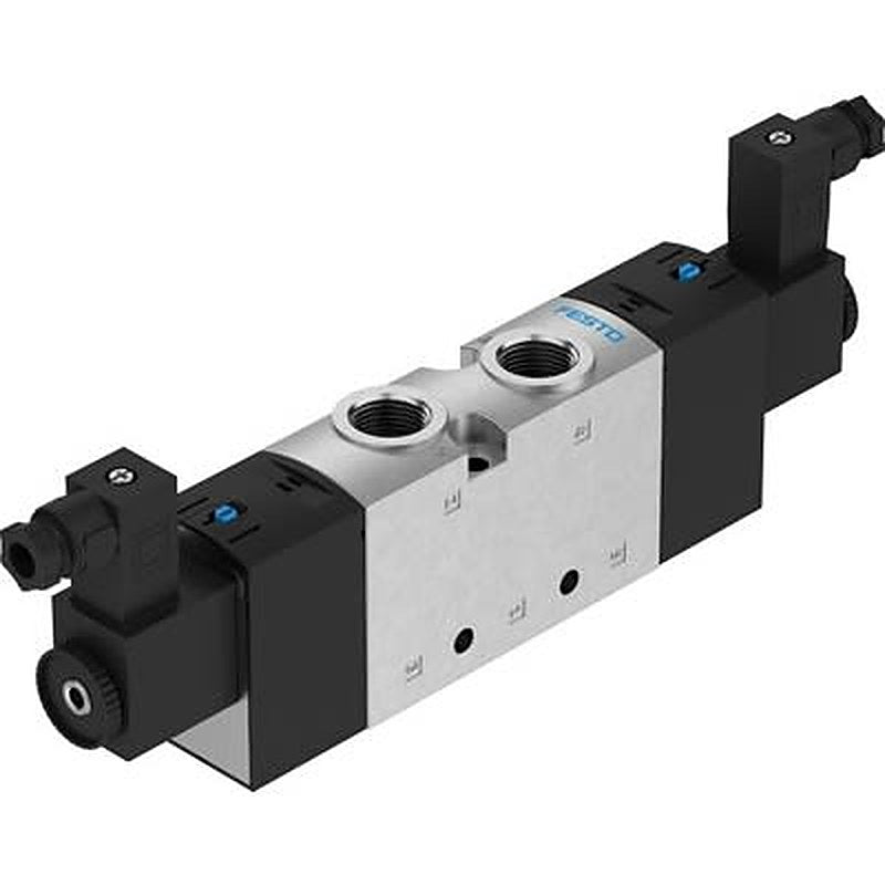 Festo Pneumatic Solenoid Valve - 5/2 Bistable Electric G VUVS Series 24V dc