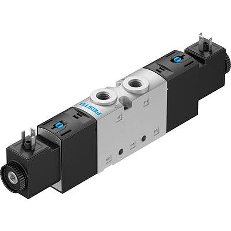 Festo Pneumatic Solenoid Valve - Open, Monostable, 2 x 3/2-Way Electric EN 175301-803 VUVS-LT20-T32U-MZD-G18-F7-1C1