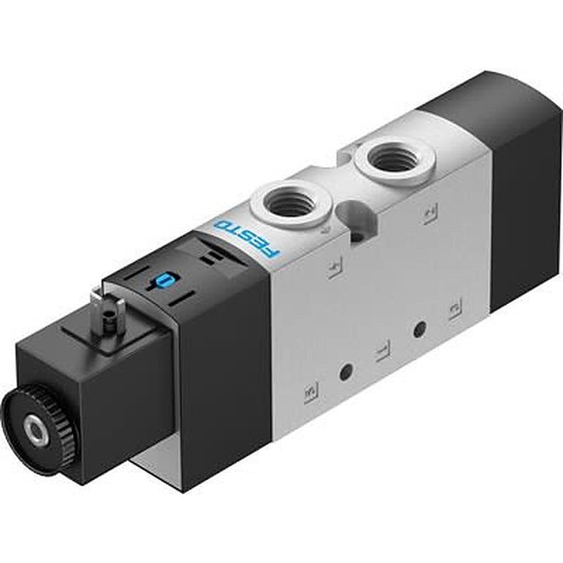 Festo Pneumatic Solenoid Valve - 5/2 Monostable Electric G VUVS Series 24V