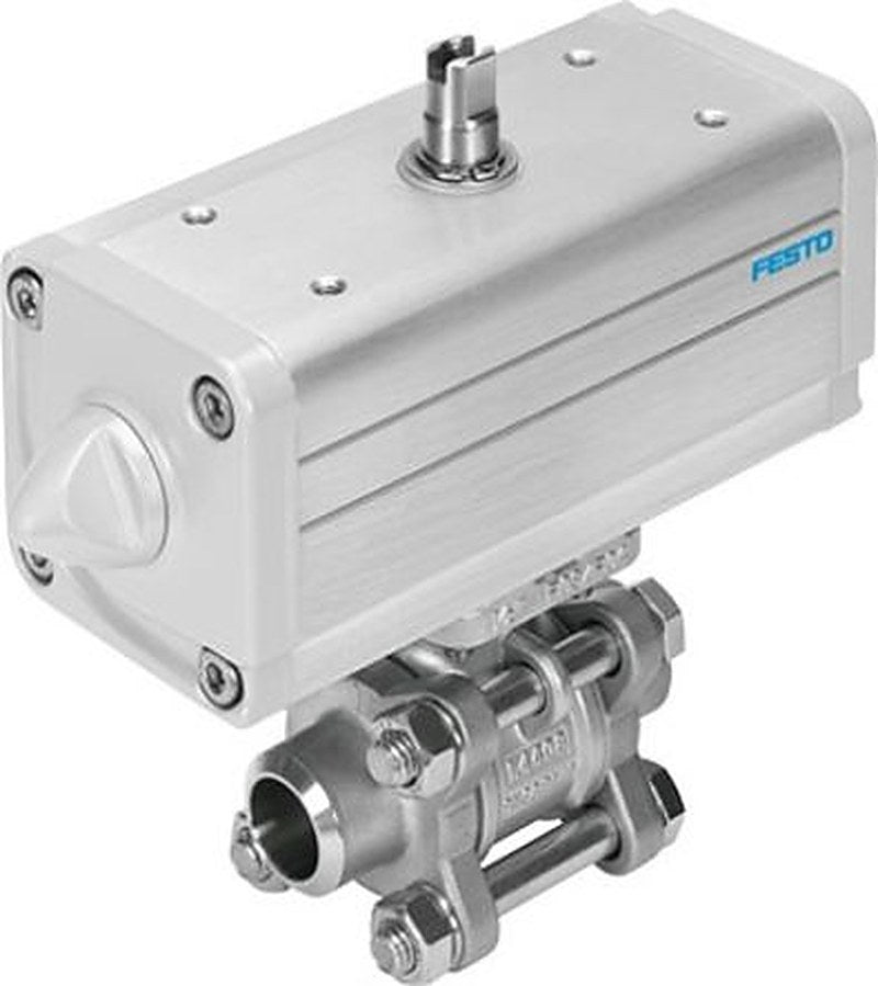Festo Pneumatic 2 Port Actuated Ball Valve - Spark Plug