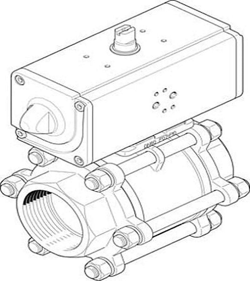 Festo Ball Valve 2 Port Actuated Ball Valve -