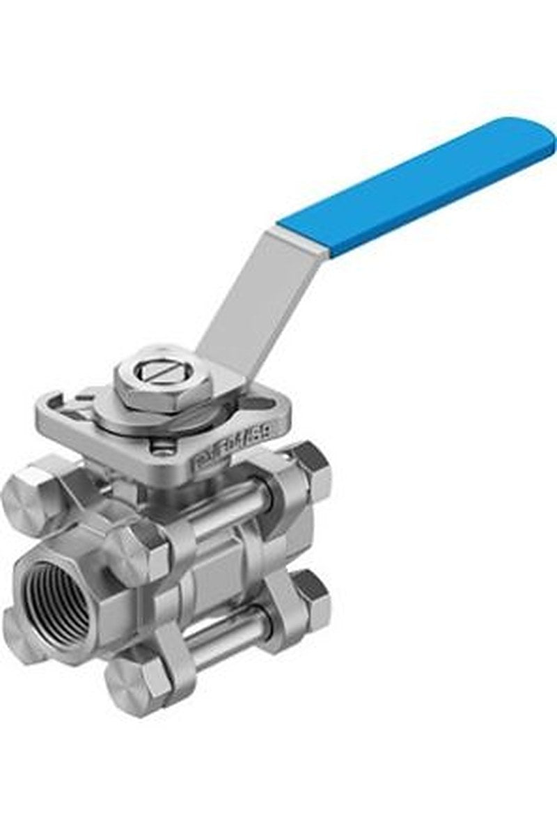 Festo Stainless Steel NPT NPT Ball, NPT 63 bar, Ball Valve
