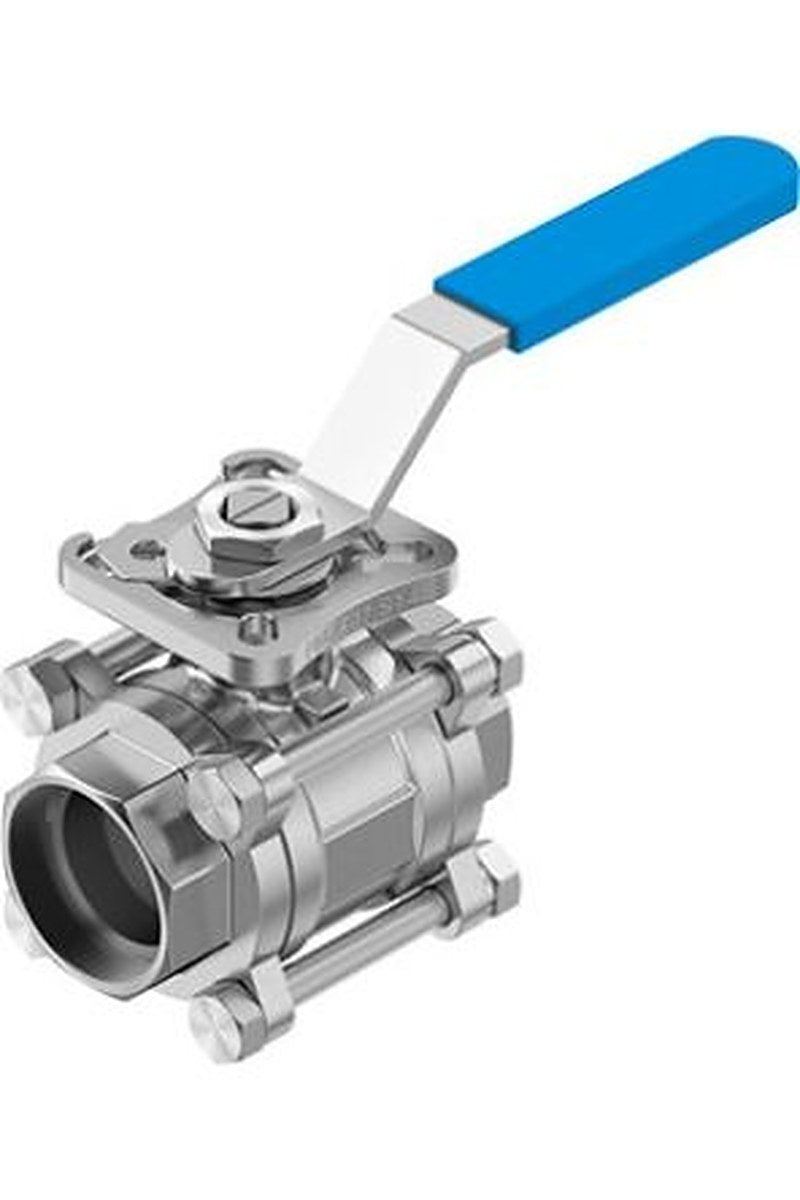 Festo Stainless Steel Flange Welded Ball, NPT 63 bar, Ball Valve