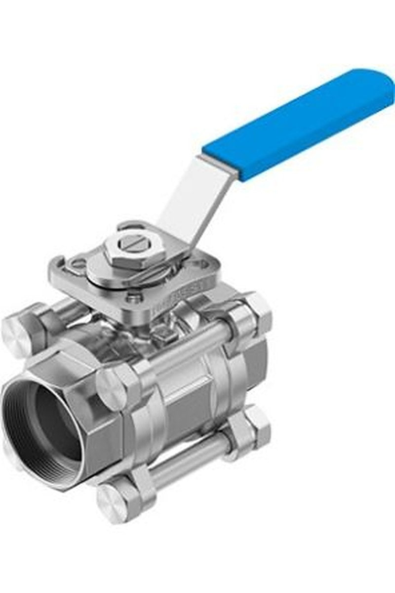 Festo Stainless Steel Flange Welded Ball, NPT 63 bar, Ball Valve