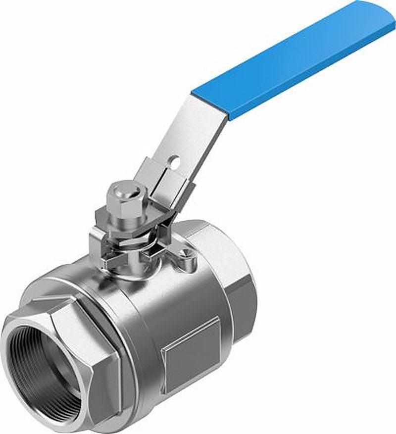 Festo Rod Lever Pneumatic Manual Control Valve VZBE Series, NPT NPT 2, 4745223