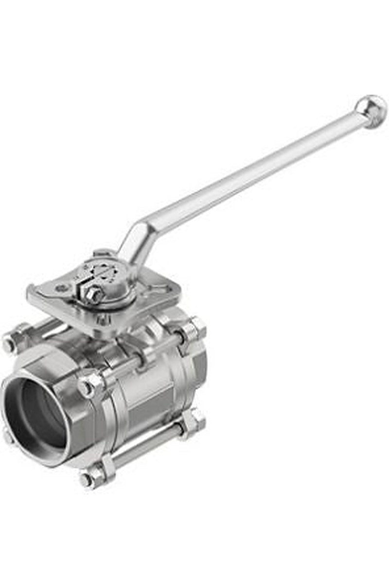 Festo Stainless Steel Flange Welded Ball, NPT 63 bar, Ball Valve