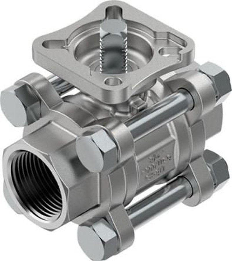 Festo Rod Lever Pneumatic Manual Control Valve VZBE Series, NPT 3/4 in, 4809118