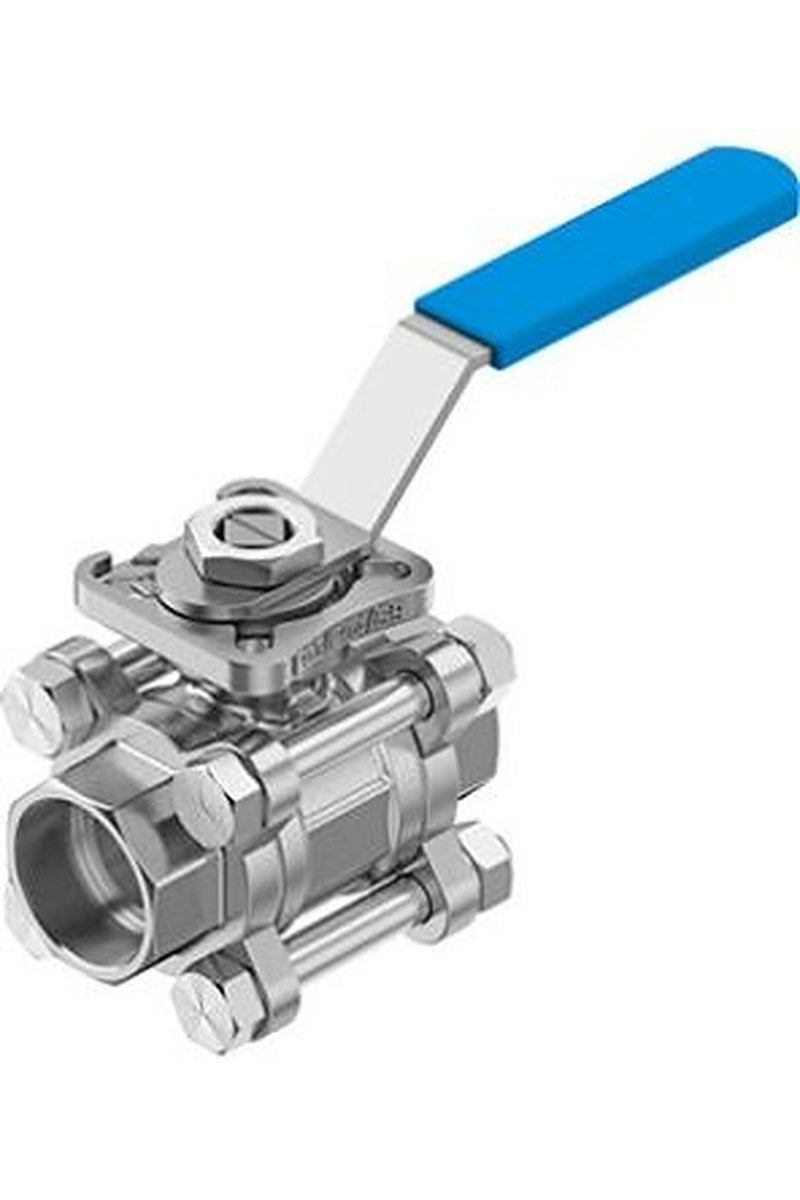 Festo Stainless Steel Flange Welded Ball, NPT 63 bar, Ball Valve