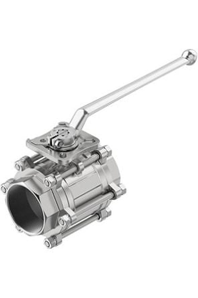 Festo Stainless Steel Flange Welded Ball, NPT 63 bar, Ball Valve