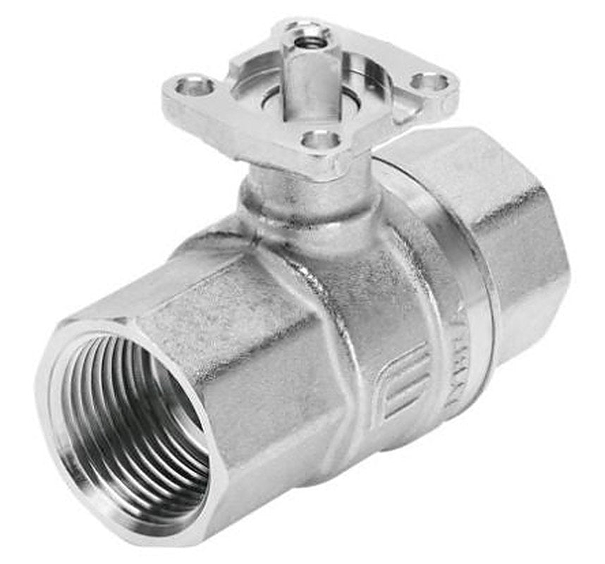 Festo Nickel Plated Brass, EN 10226-1, Ball Valve