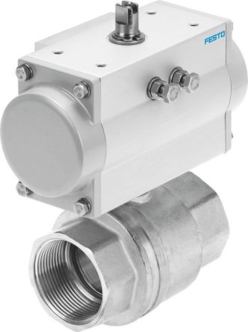 Festo Ball type Pneumatic Actuated Valve, 25 bar, EN 10226-1 1 in