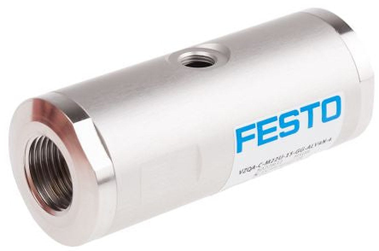 Festo VZQA Series Pinch Valve, 3022831, Inlet Female G 1/2, Outlet Female