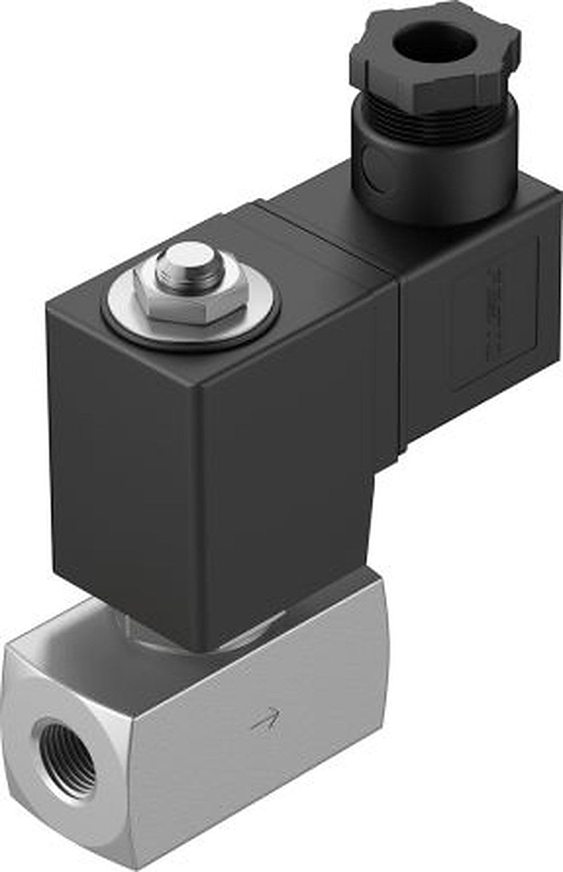 Festo Solenoid Valve - 2/2 Closed Monostable Electric VZWD-L-M22C-M-G14-50-V-1P4-5-R1 Series 24V