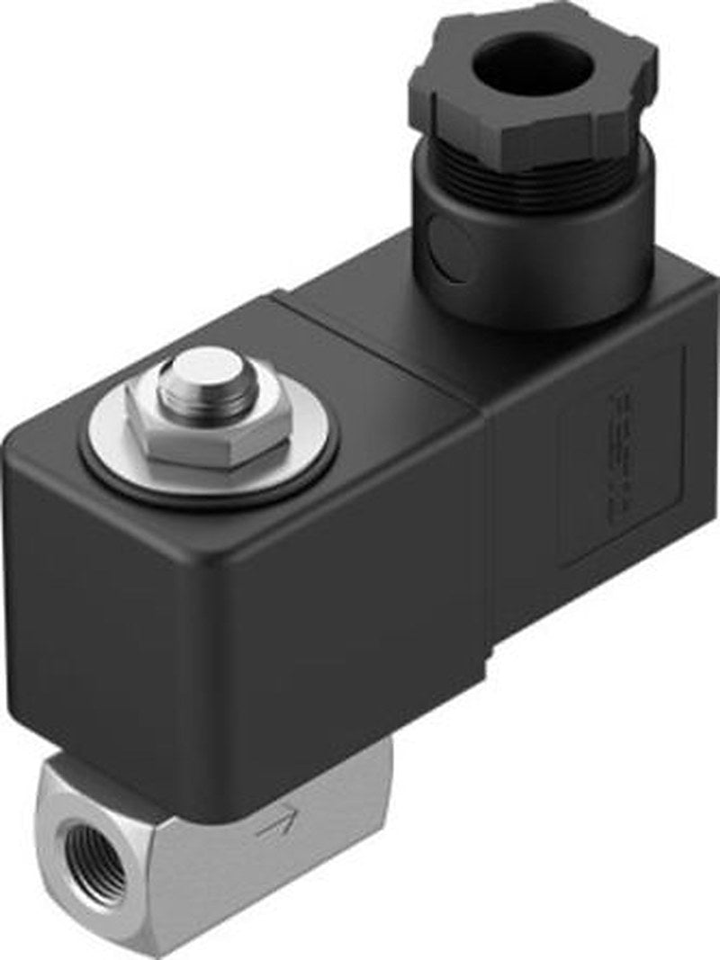 Festo Pneumatic Solenoid/Pilot-Operated Control Valve - 2/2 Closed Monostable Electric NPT VZWD Series 230V