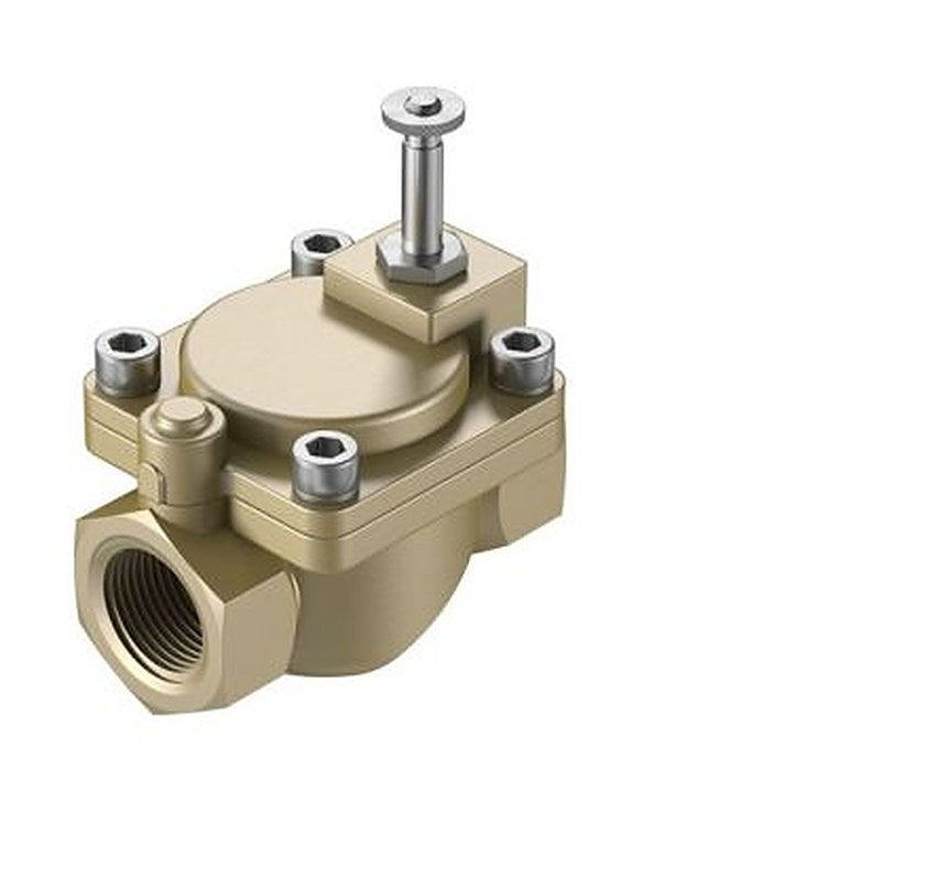 Festo Solenoid Valve - 2/2 Closed Monostable Electric Metric VZWM Series 24V