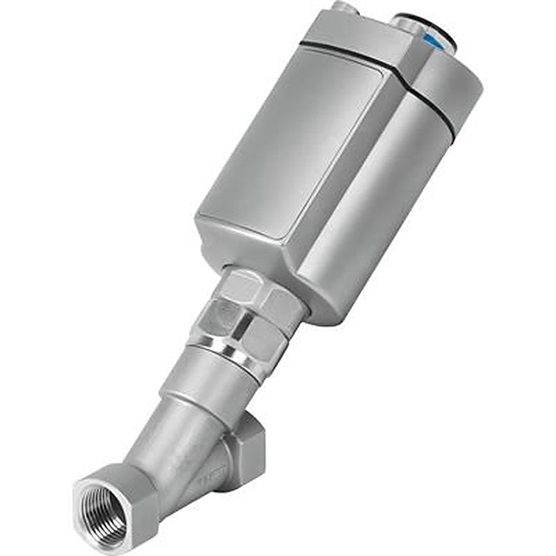 Festo Angle type Pneumatic Actuated Valve, 7 bar 1.5 in