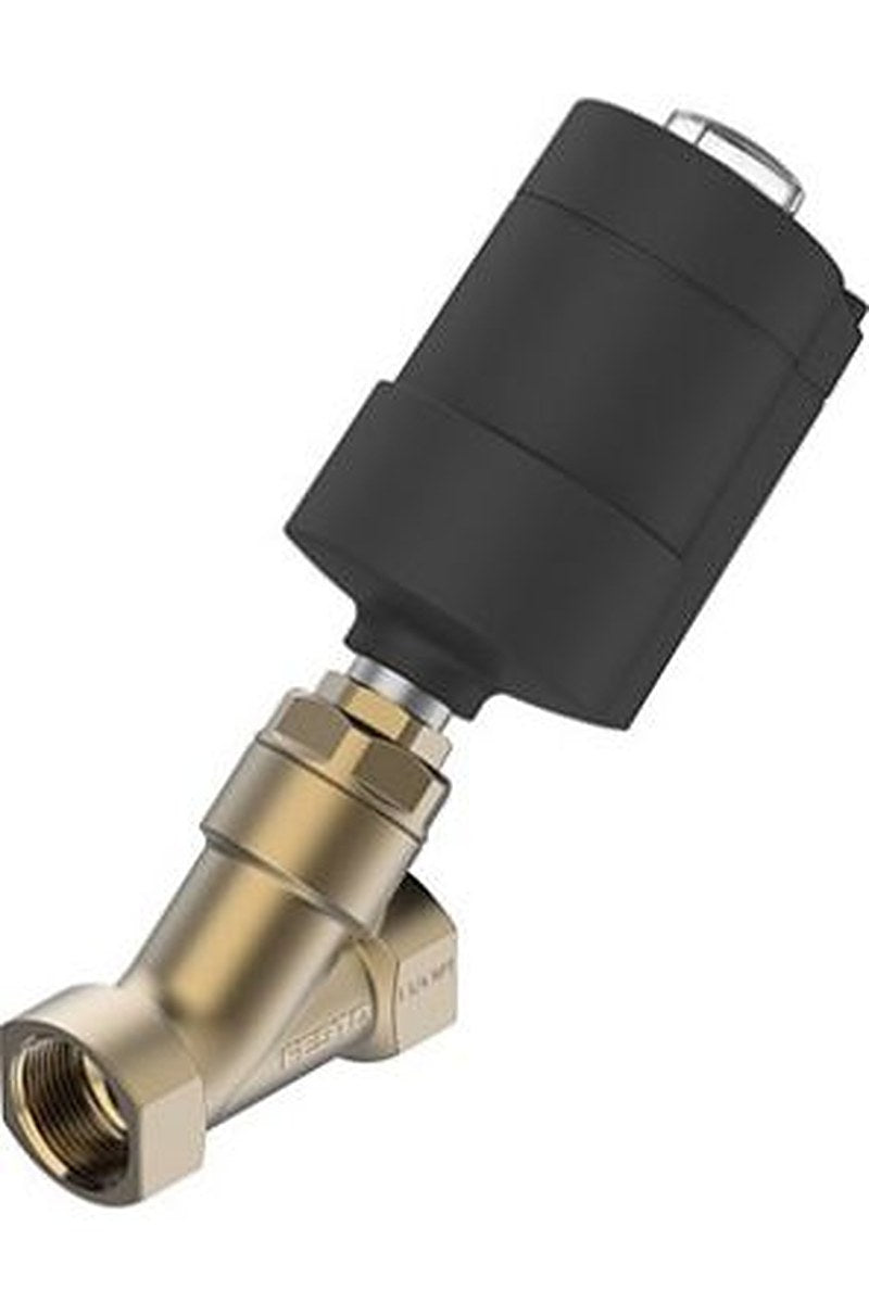 Festo Angle Seat type Pneumatic Actuated Valve, 0.7 Mpa 1-1/4 in