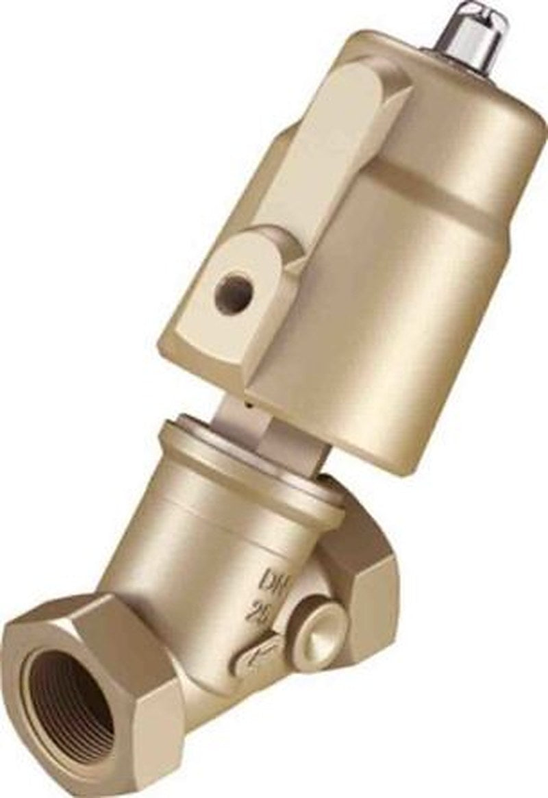 Festo Angle Seat type Pneumatic Actuated Valve, 16 bar, NPT, Female NPT1
