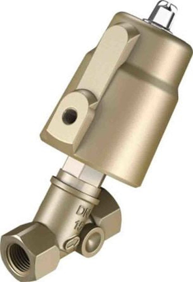 Festo Angle Seat type Pneumatic Actuated Valve, 16 bar, DIN ISO 228, Female 12 mm