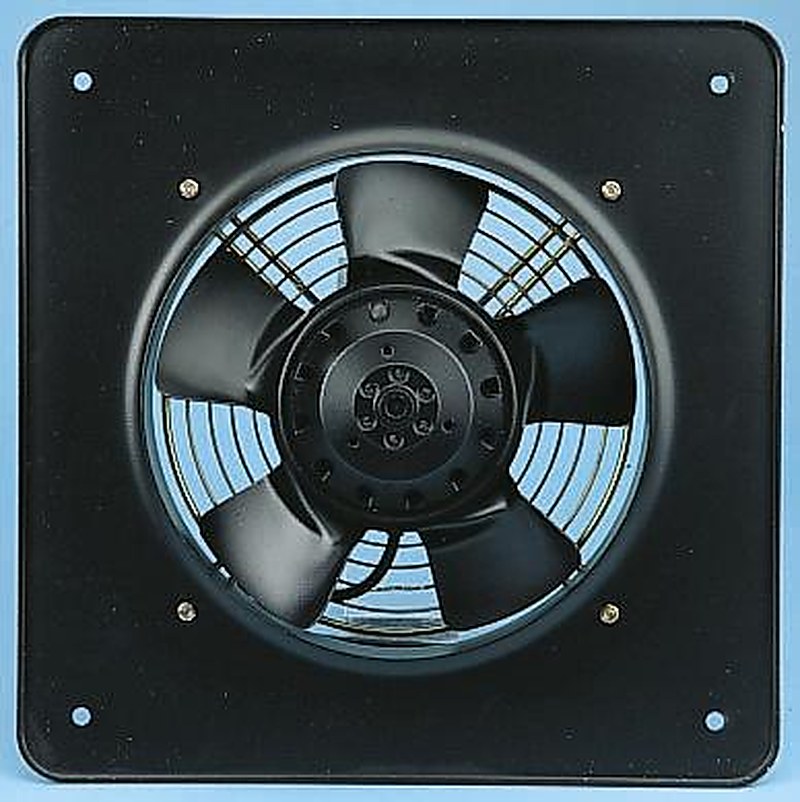 ebm-papst W4S200 Series Axial Fan, 230V ac, 375 m³/h, 34 W, 300 mA Max, IP44 312 mm, 312mm, 55 mm