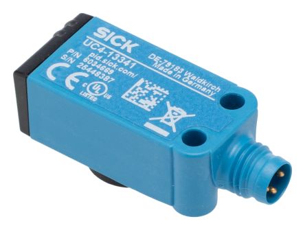 SICK UC4-13341 Rectangular Ultrasonic Proximity Sensor UC4, M3 150 mm 200mA PNP 30V 30 V dc