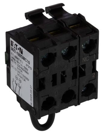 Eaton 500 V ac, 1 NO/2 NC