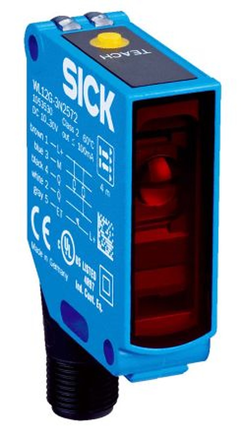 SICK Retroreflective Photoelectric Sensor, Block Sensor