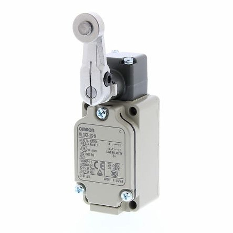 Omron Roller Lever Limit Switch, SPDT, IP67, Metal Housing