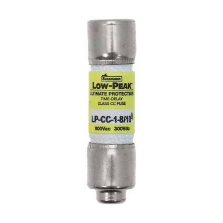 Eaton 1.8A T Melamine Cartridge Fuse, 1.5 x 0.41 in
