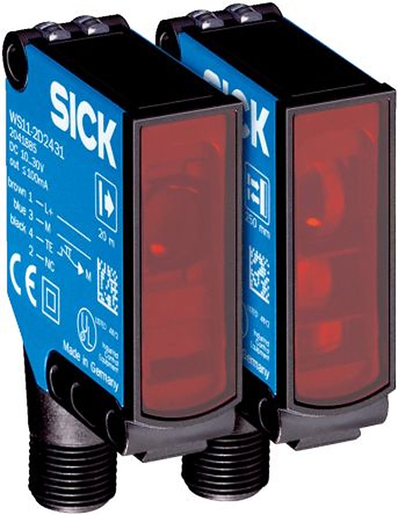 SICK Through Beam Photoelectric Sensor, Block Sensor