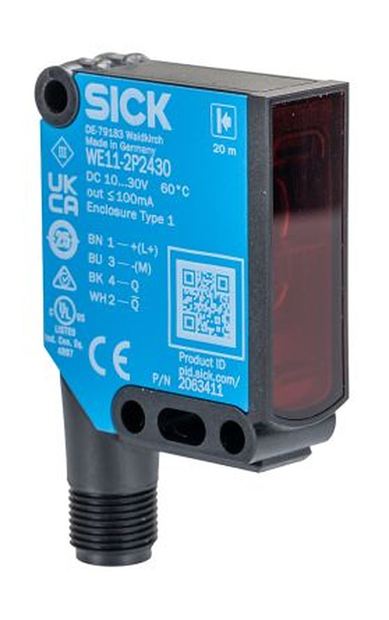 SICK Through Beam Photoelectric Sensor, Block Sensor