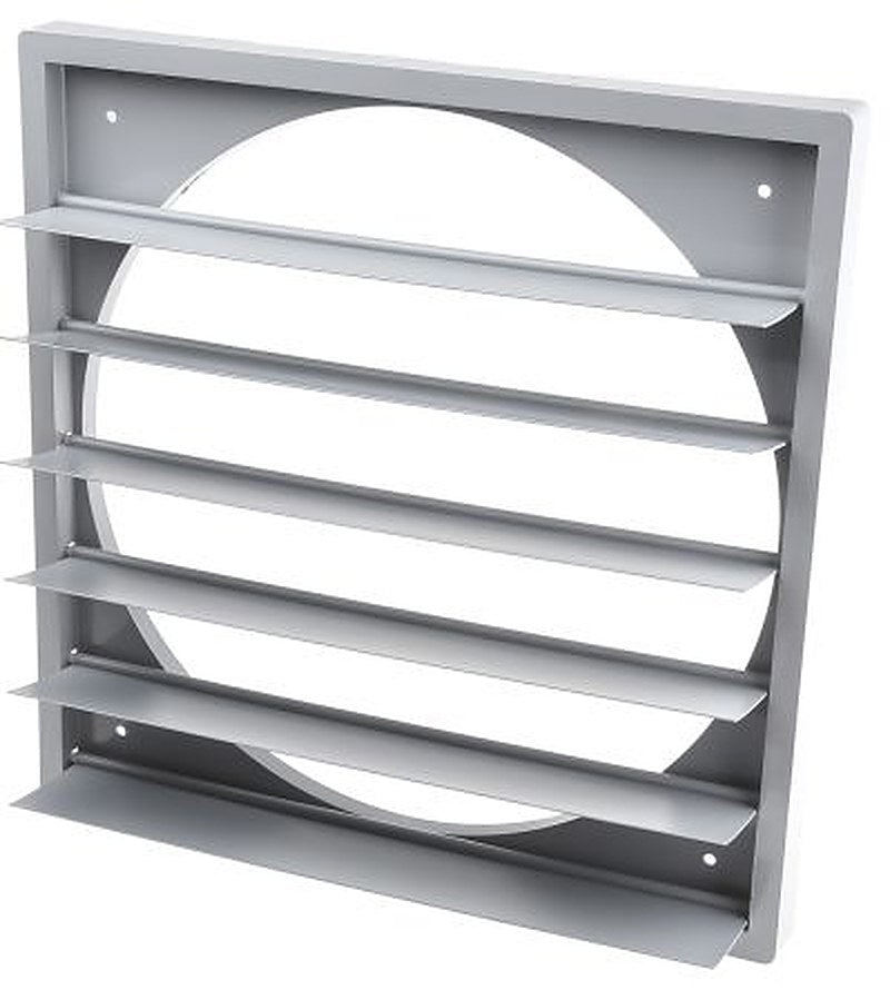 ebm-papst Ecologically Friendly Plastic Vent Grille, Parallel Slat 347 mm, 347mm, 26 mm