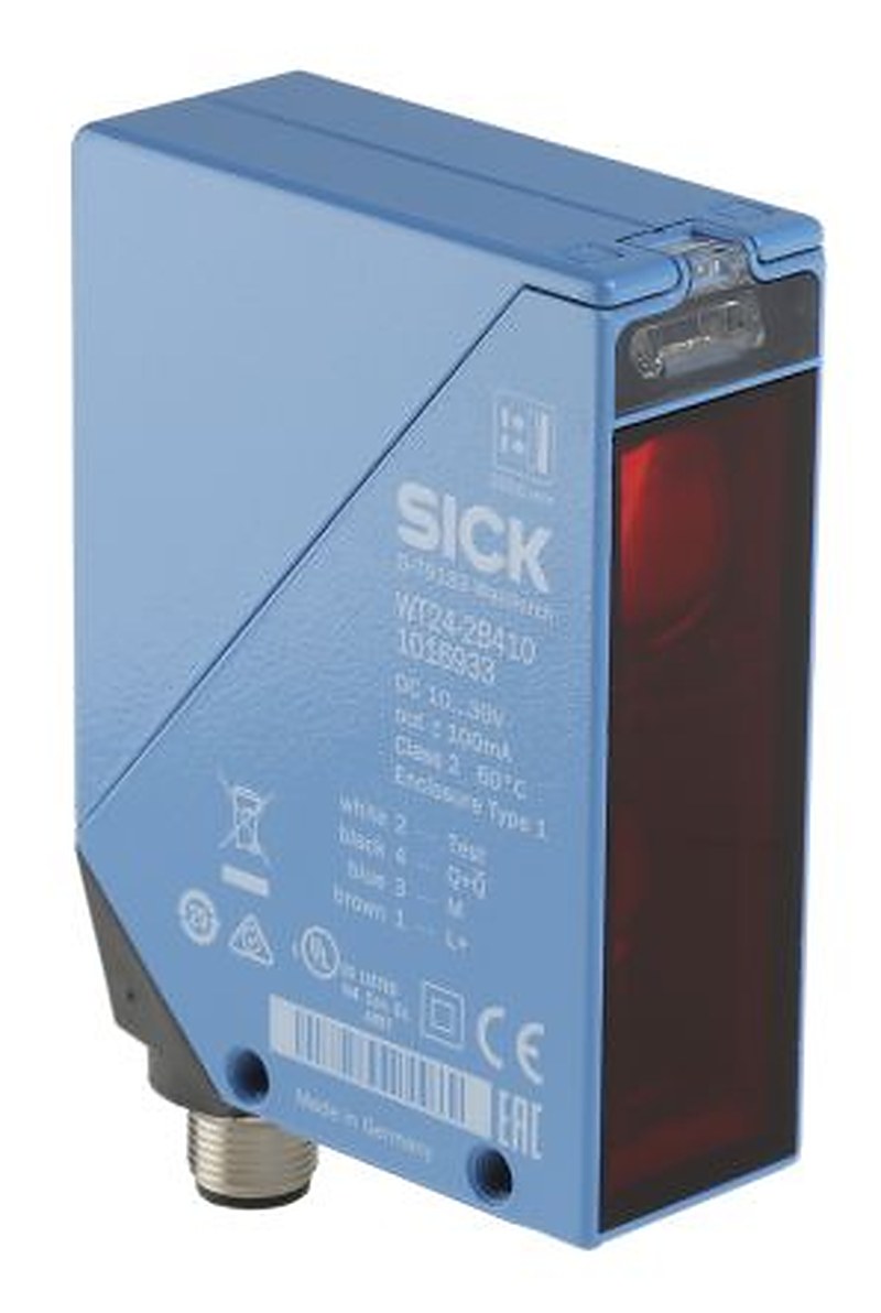 SICK Background Suppression Photoelectric Sensor, Rectangular Sensor