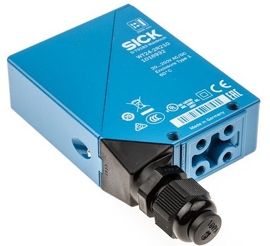 SICK Background Suppression Photoelectric Sensor, Rectangular Sensor