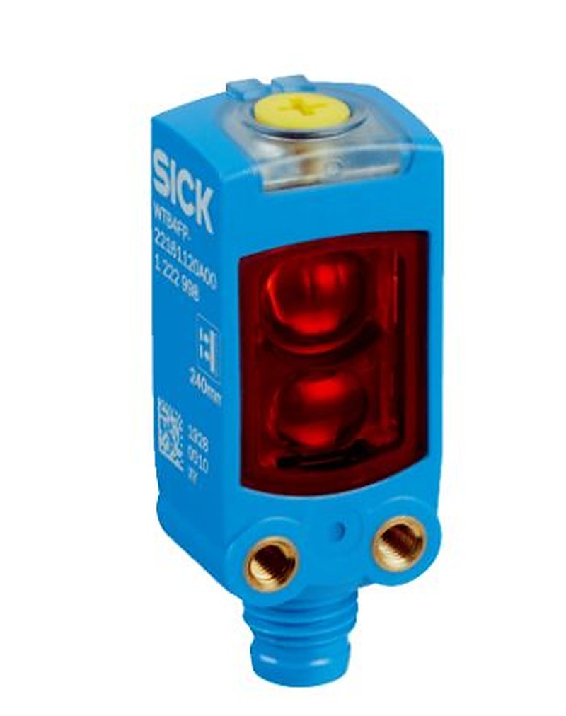 SICK Background Suppression Photoelectric Sensor, Miniature Sensor