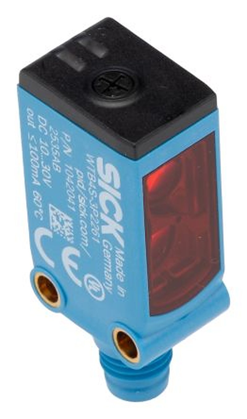 SICK Background Suppression Photoelectric Sensor, Rectangular Sensor