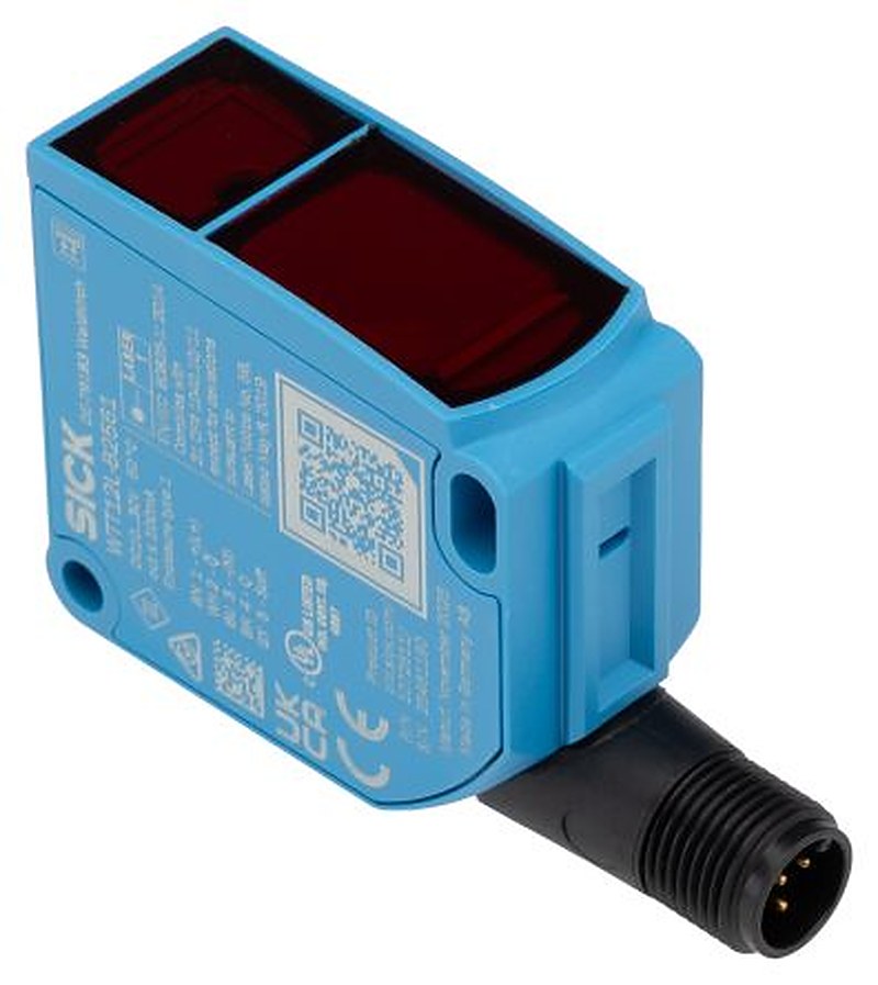 SICK Background Suppression Photoelectric Sensor, Block Sensor