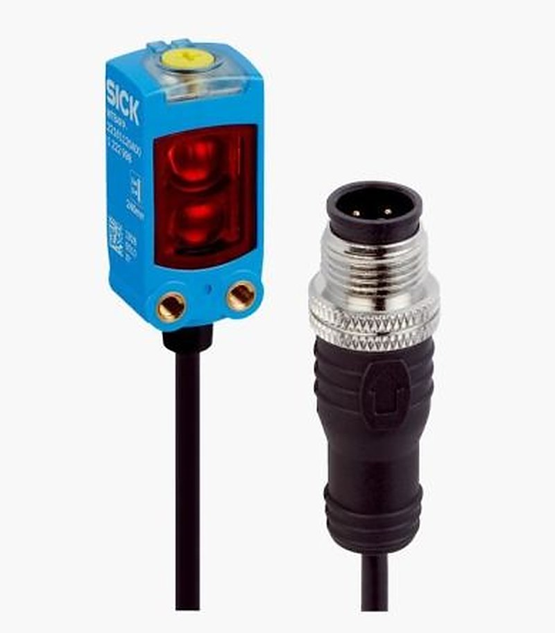 SICK Background Suppression Photoelectric Sensor, Miniature Sensor