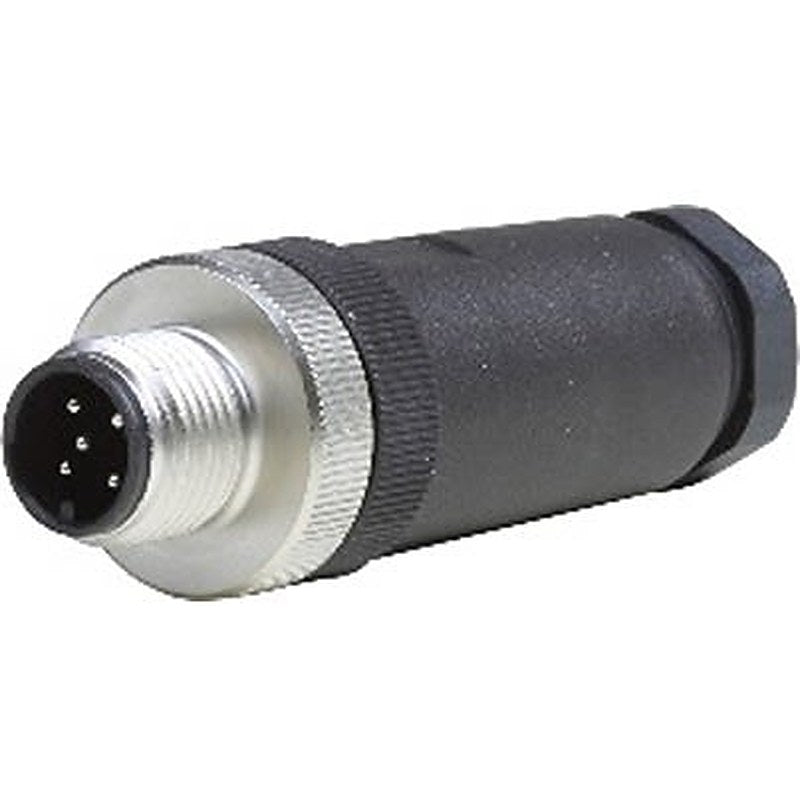 B&R Male 5 way M12, Straight to 5 way Connector