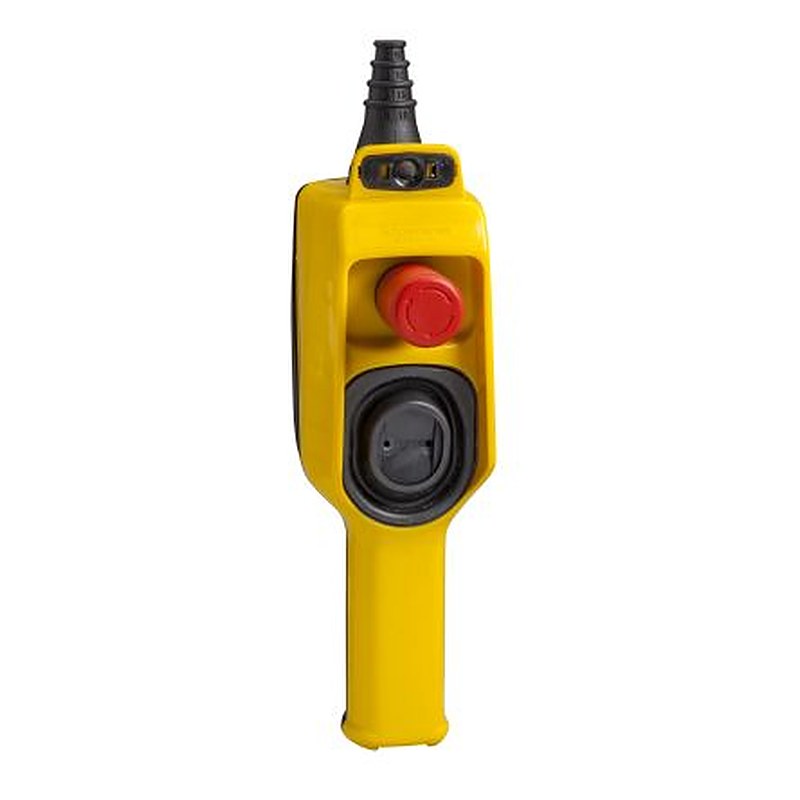 Schneider Electric SPST Push Button Pendant Station Yellow Polypropylene